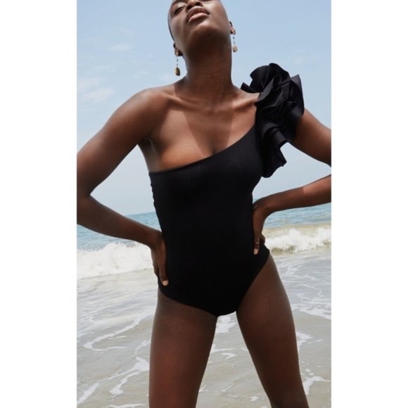 Maygel Coronel Bruma Black Swimsuit One Size Fits S M L - Picture 4 of 15